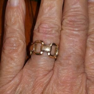 Gold Chain Link Ring